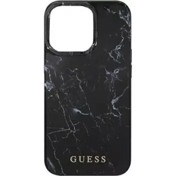 GUESS kietas dėklas Marble Black, skirtas Apple iPhone 13 Pro Max, GUHCP13XPCUMABK, Blister