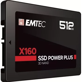 SSD Emtec X160 512GB 2.5 colio SATA III QLC 3D NAND