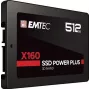 SSD Emtec X160 512GB 2.5 colio SATA III QLC 3D NAND