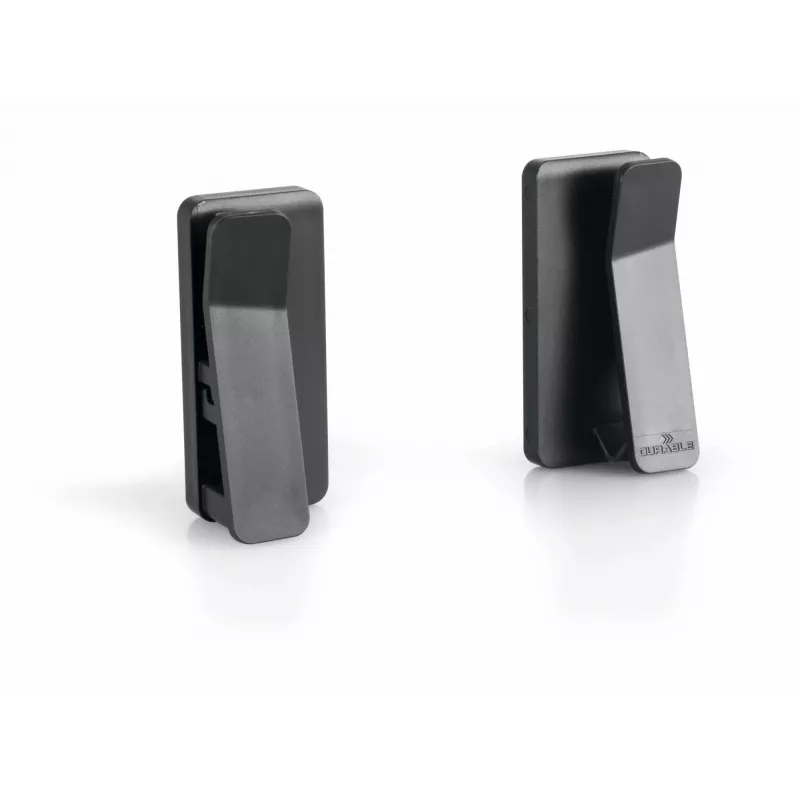 Sieninis planšetės laikiklis Durable VISIOCLIP juodas
