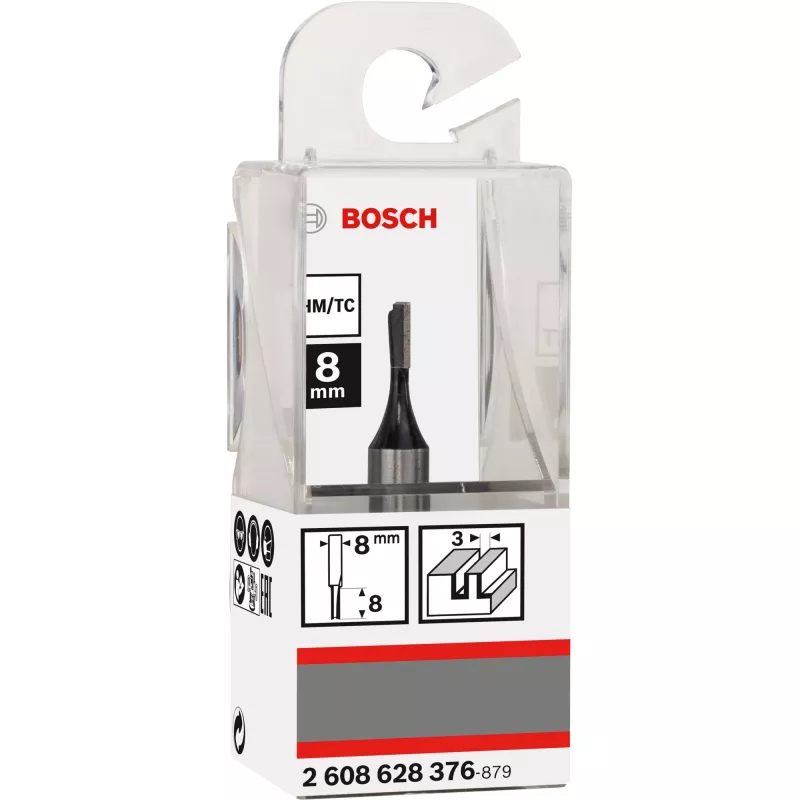 Bosch 2 608 628 376 frezavimo antgalis tiesinis 1 vnt.
