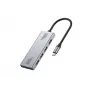 USB šakotuvas GEMBIRD UHB-CM-U310-A4-01 — 4 prievadai: 1×USB 3.1 + 3×USB 2.0, juodas