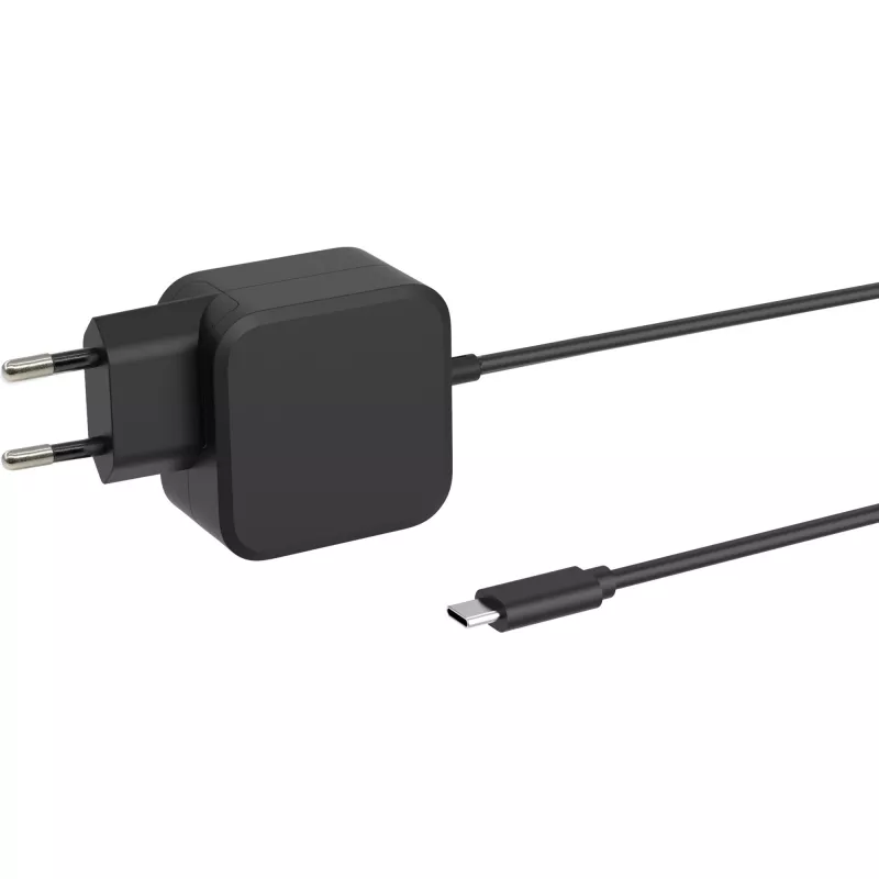 Xilence XM018 Mobiliojo telefono, nešiojamojo kompiuterio, nešiojamos žaidimų konsolės, planšetinio kompiuterio juodas USB greitasis įkroviklis
