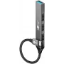 Goobay Slim 4-Port USB-Hub, USB-C™ į USB-A, USB 3.2 (74457)