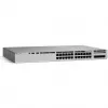 Cisco Catalyst 9200L serijos 24 prievadų valdomas jungiklis (24x 1G Base-T, 4x SFP) su 1x 125W maitinimo bloku, Network Essentials