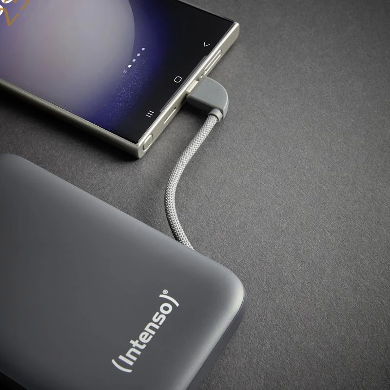 Power Bank USB 10000 mAh pilka S10000 7333034 Intenso