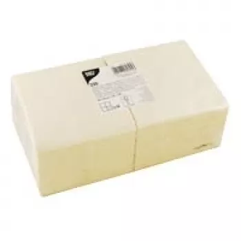 Papstar servetėlė 25x25 cm kreminė (82895)