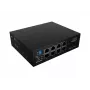 Tinklo jungiklis LANBERG ILGE-8P-2S-120 Lengvas pramoninis PoE 4xBT 4xAT 2xSFP DIN Nevaldomas Gigabit