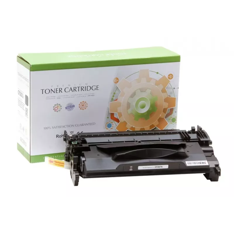 Suderinamas statinės kontrolės Hewlett-Packard CF287A / Canon CRG041 GEN2 juodas, 9000 psl.
