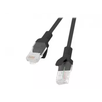 Tinklo laidas LANBERG PCU5-10CC-0025-BK RJ-45 Cat5e U/UTP 0,25 m Juodas