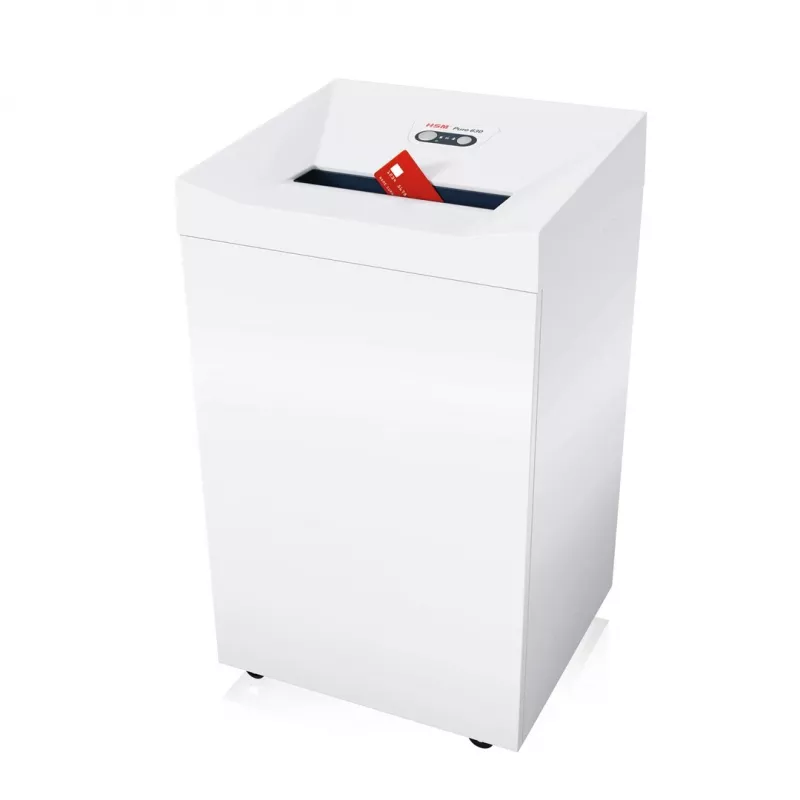 Popieriaus smulkintuvas HSM Pure 630, smulkinimo tipas: kryžminis pjūvis, 31 cm, 700 W, baltas