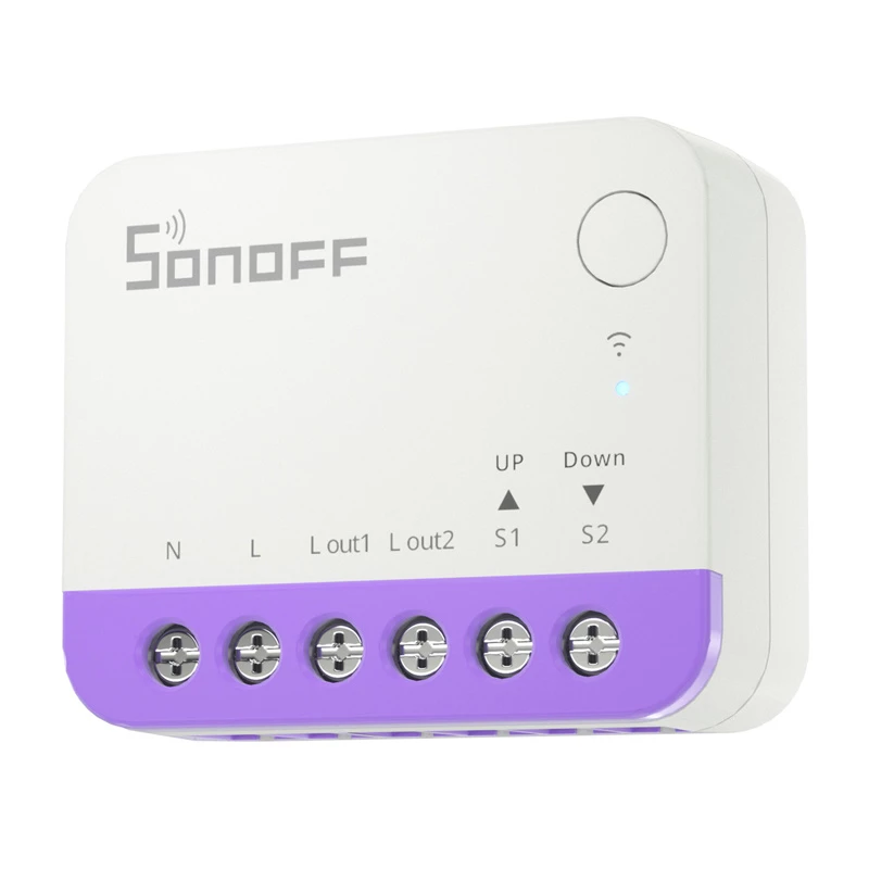 Sonoff MINI-RBS belaidis WiFi išmanusis mini ritininių žaliuzių jungiklis (4 vnt.)