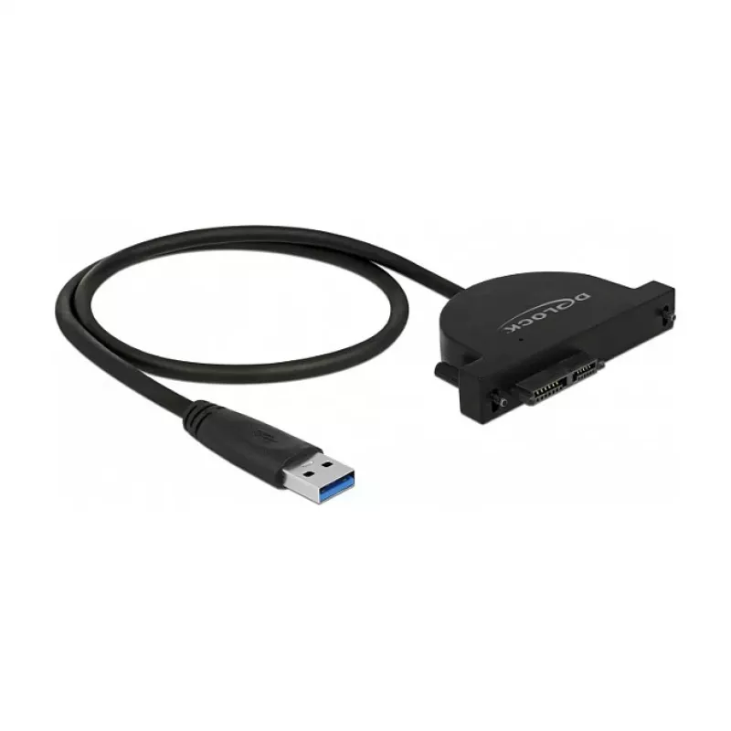 Sąsajos kortelė DeLOCK 64048 USB Type-A į Slim SATA adapteris