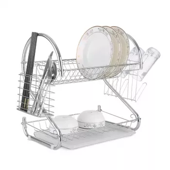 Indų džiovintuvas Maestro MR-1025-38, dviejų pakopų, 38 cm, chromuotas