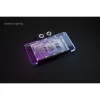 Vandens blokas vaizdo plokštei Alphacool RTX 5080 Phoenix Transparent Silver su galine plokšte