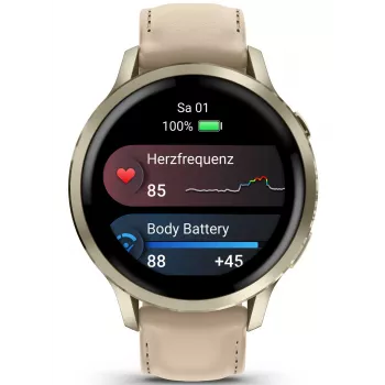 Garmin Venu 4 1.2 colio AMOLED skaitmeninis laikrodis 390 X