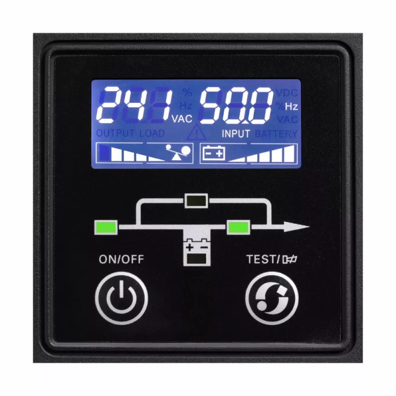 Eaton 9E 2000I nepertraukiamo maitinimo šaltinis (UPS) Dvigubo keitimo (Online) 2 kVA 1600 W 6 AC lizdų