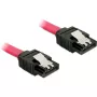 SATA kabelis DeLOCK 82674 0,1 m Raudonas