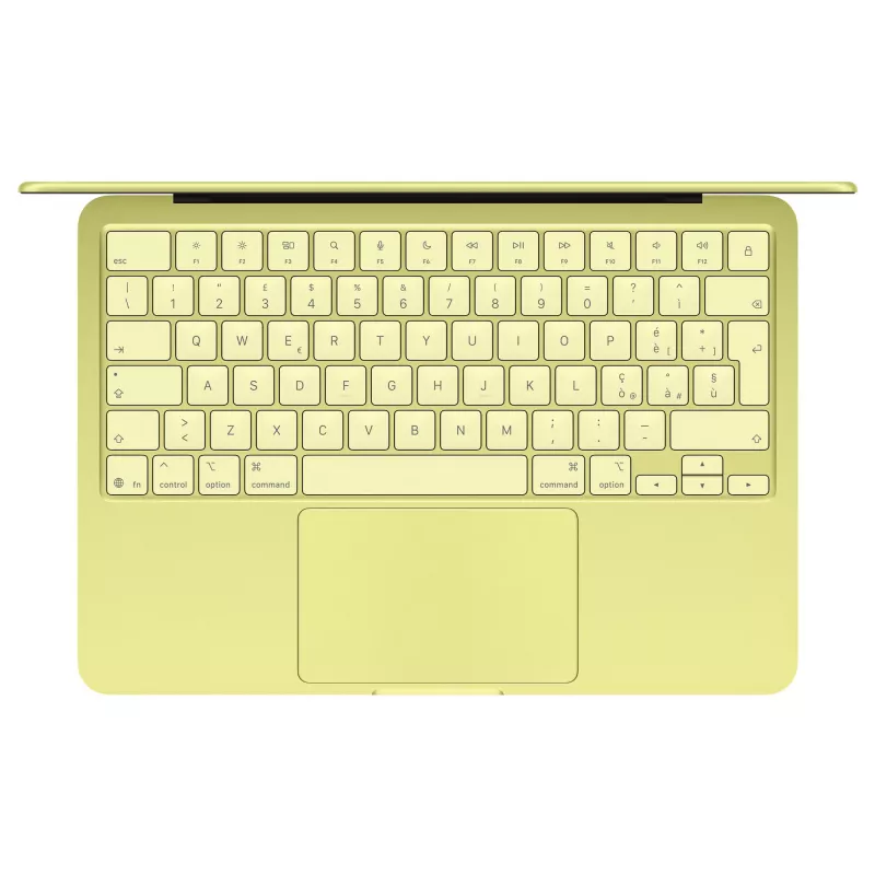 Apple MacBook Neo A18 Pro 6 branduolių CPU ir 5 branduolių GPU, 8 GB, 256 GB SSD – Citrus