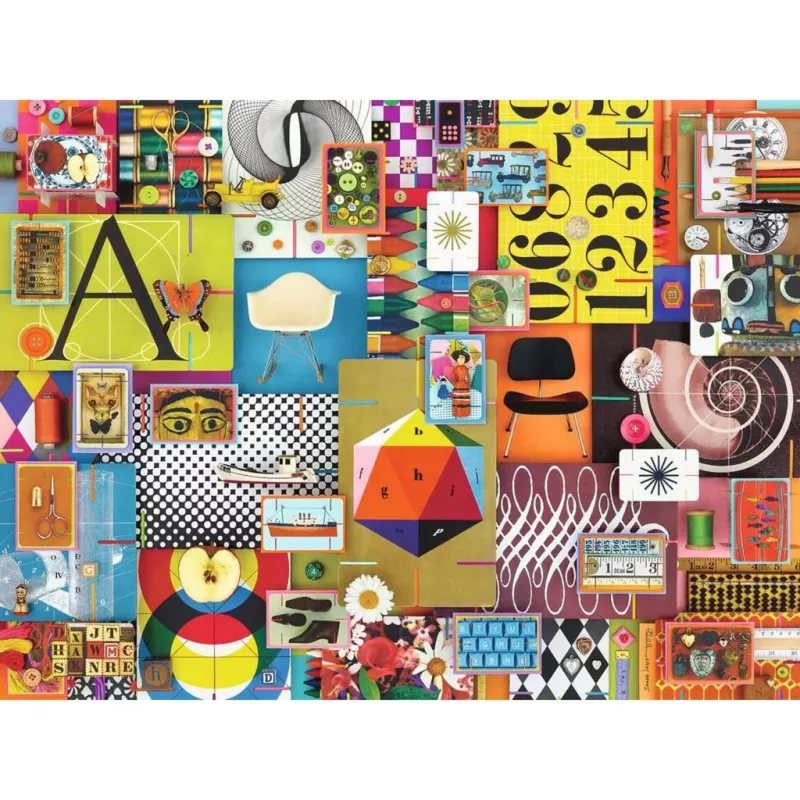 Dėlionė Eames Collectors Edition – Namų kortos (1500 dalių)