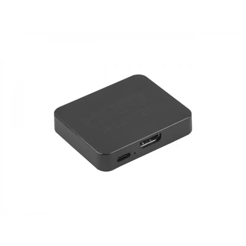 Lanberg SPV-HDMI-1002 HDMI šakotuvas, 2 HDMI išvadai, 4K, USB-C įvadas