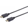 DisplayPort kabelis ShiverPeaks 77495, 20 kontaktų, 5 m ilgio