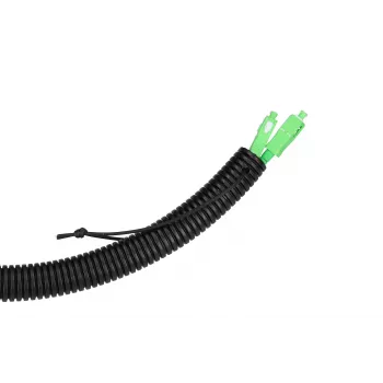 Extralink Patchcord 2J SC/APC-SC/APC vienmodis lauko duplex G657A2 25 m