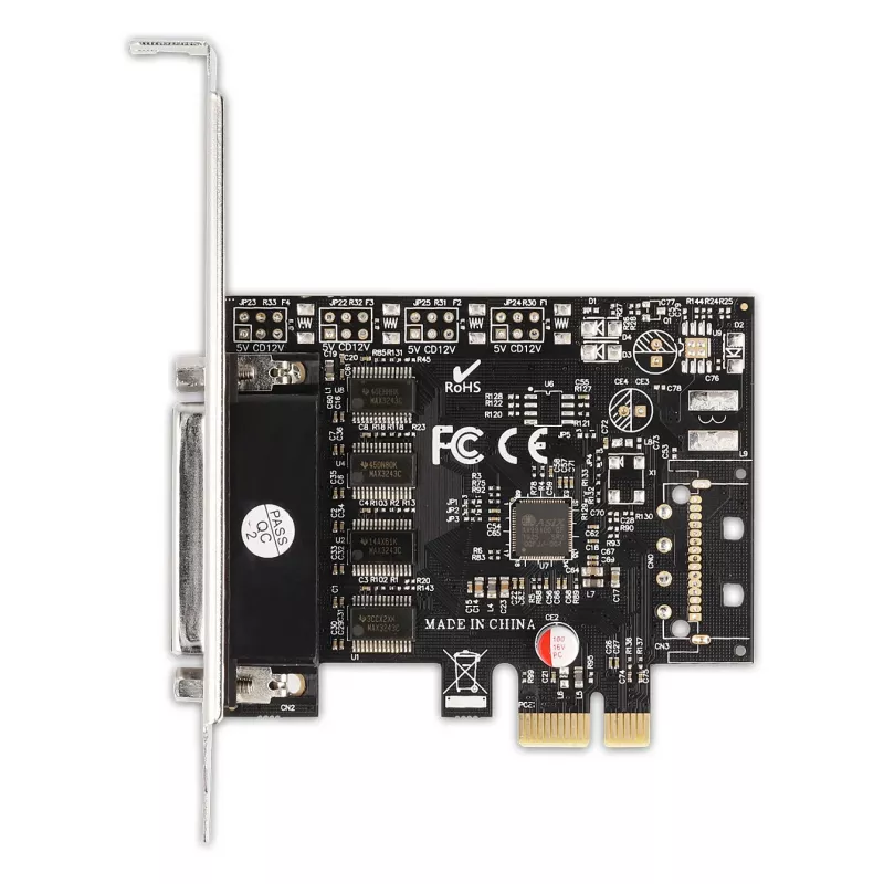 DeLOCK 66324 vidinis RS-232 VGA adapteris PCIe juodas