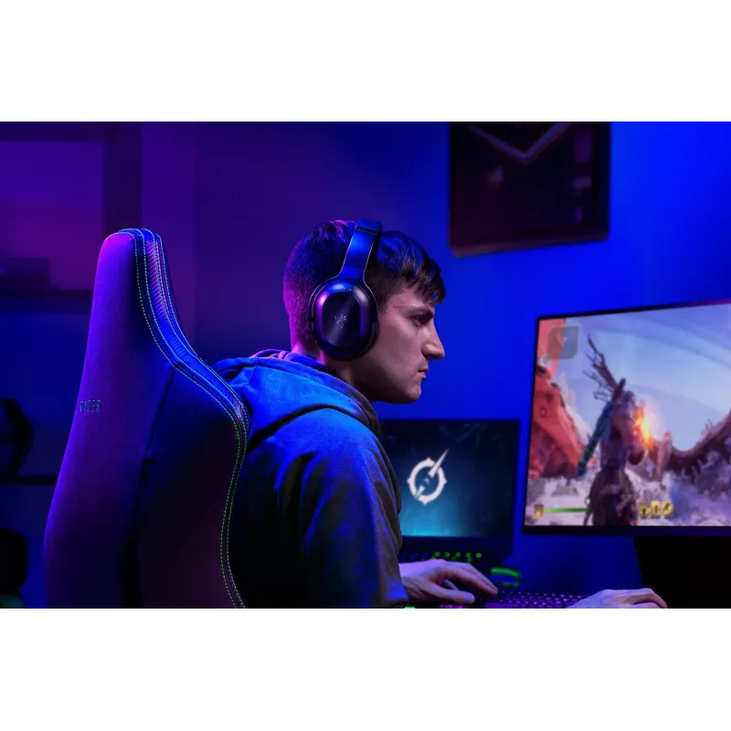 Razer Barracuda Pro ausinės laidinės ir belaidės žaidimų ausinės USB Type-C Bluetooth juodos