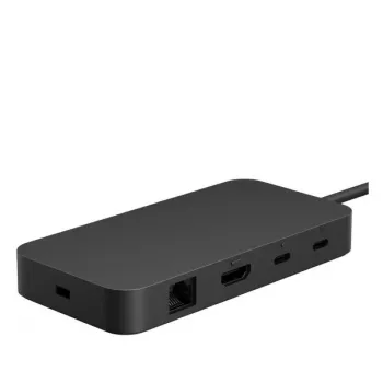 Microsoft Surface USB4 Dock laidinis juodas USB4 jungtis 1000 Mbit/s