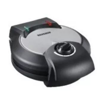 Severin WA 2103 vaflinė 4 vafliams 1200 W Juoda, Sidabrinė