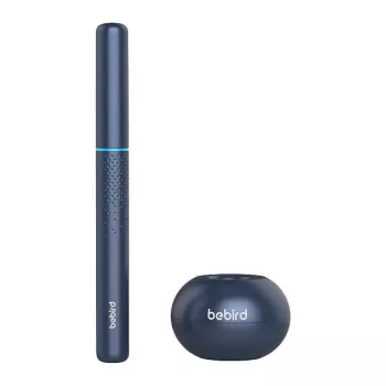 Ausų valiklis Bebird M9 S su HD kamera ir LED šviesa, mėlynas