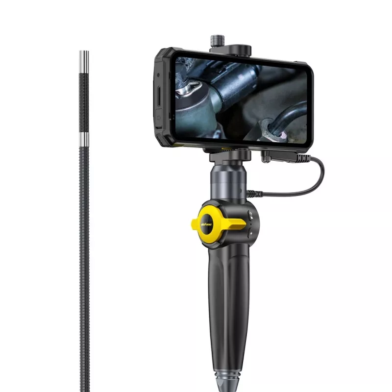 Endoskopas UleFone EC03 1080P su vandeniui atspariu lanksčiu kabeliu, modelis UF-EC03