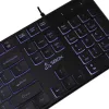 Laidinė USB klaviatūra SBOX K-22 US Black – JAV išdėstymas, juoda, USB jungtis