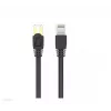 Tinklo kabelis UNITEK C1814EBK RJ-45 Ethernet 15 m juodas