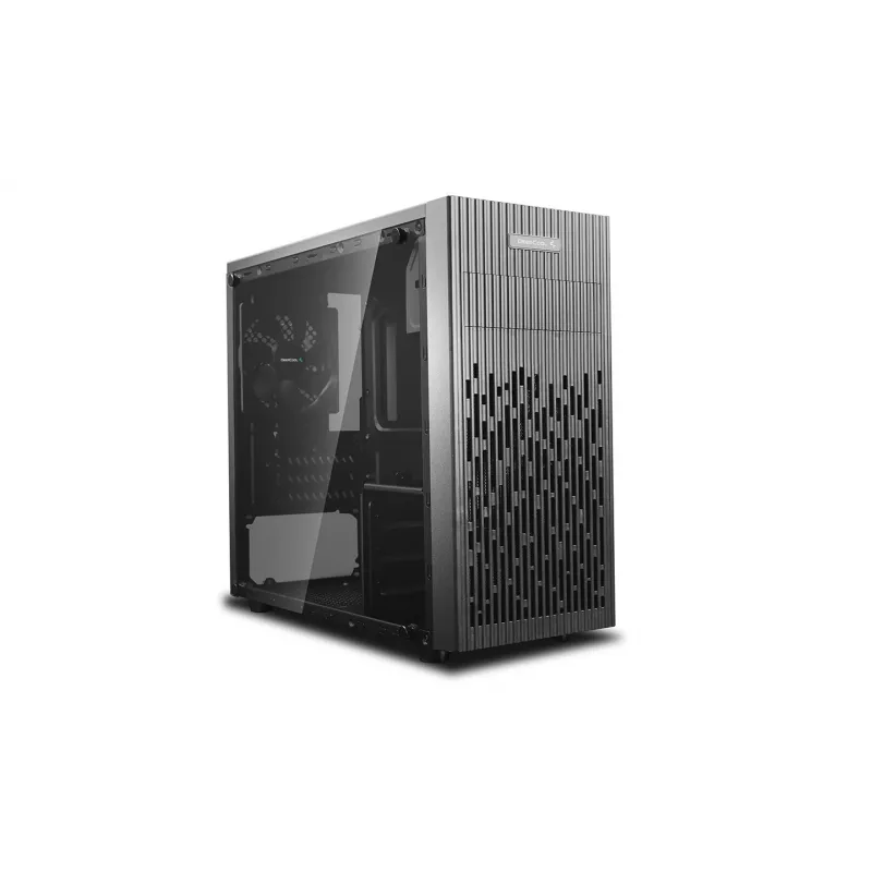 PC korpusas DeepCool Matrexx 30 Mini Tower – Micro ATX, grūdintas stiklas, 3x3,5 colio / 2x2,5 colio vietos, GPU iki 25 cm