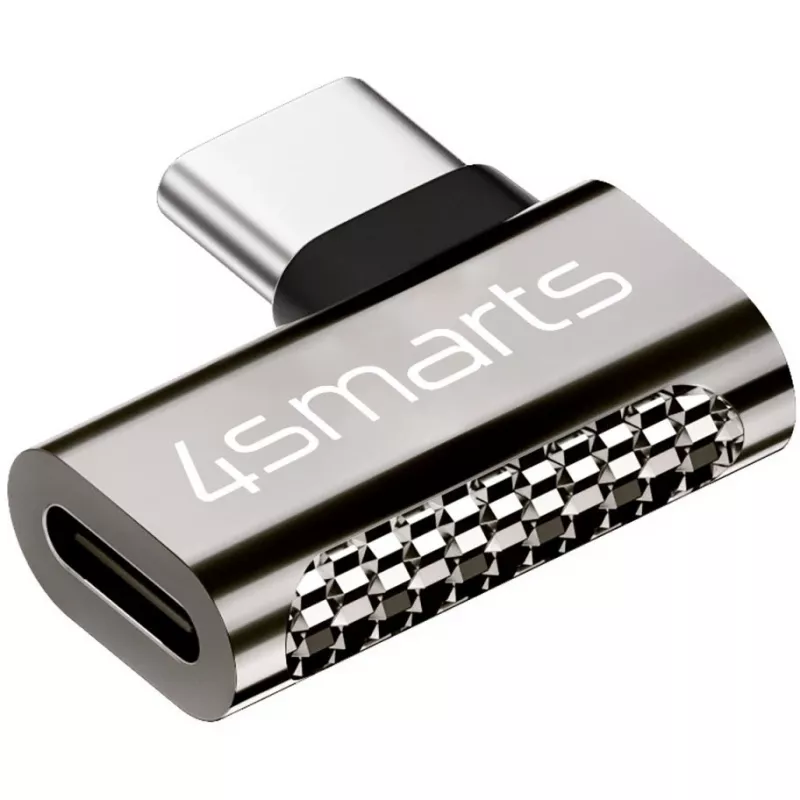 USB-C lizdo keitiklis 4smarts 540464 USB-C į USB-C sidabrinis