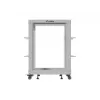 Atviras stovas 19 inch 15U 600x600-1100 pilkas