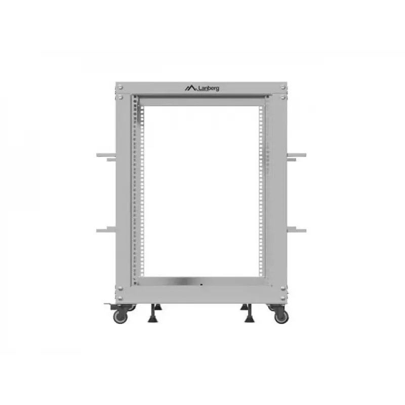 Atviras stovas 19 inch 15U 600x600-1100 pilkas