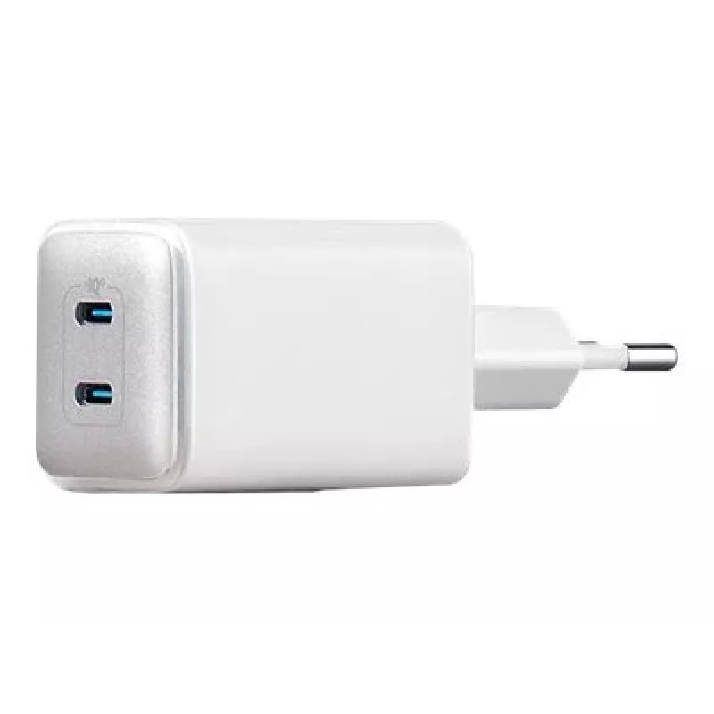 ANKER PowerPort III 40W 2xUSB-C Baltas