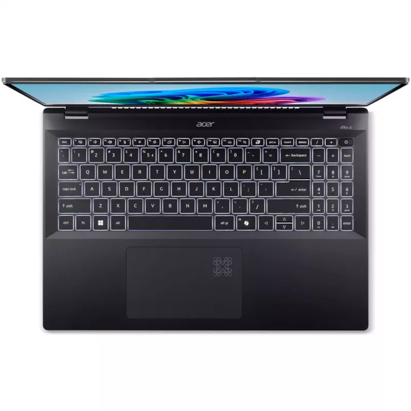 Acer Swift 16 AI SF16-51T nešiojamas kompiuteris – Intel Core Ultra 7 258V, 32GB RAM, 1 TB SSD, 16 colių OLED