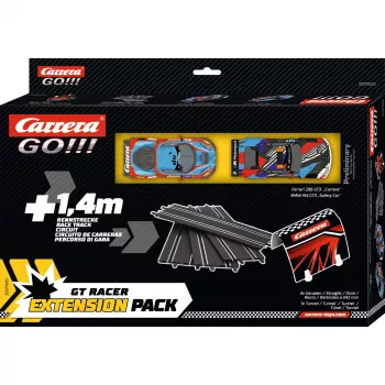 Trasos plėtinys CARRERA GO!!! GT Racer – papildomi lenktynių takelio segmentai