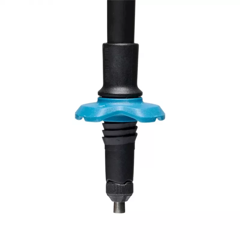 Žygio lazdos Black Diamond Distance Carbon FLZ – sulankstomos anglies pluošto, reguliuojamos 125–140 cm, 3 segmentai, 364 g, 40 cm sulankstytos