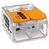WAGO 221-612 jungtis tiesi 450 V oranžinė permatoma