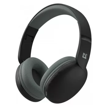 Belaidės ausinės DEFENDER Freemotion B480 — uždedamos, uždaros, Bluetooth, 20–20000 Hz, 99 dB, USB-C, AUX