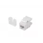 Lanberg KSU5-1000 Kištukinis modulis RJ45 LSA CAT.5E UTP 180° baltas
