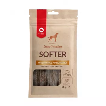 MACED Softer Beef with carrot 100 g – minkšti jautienos ir morkų skanėstai šunims dresūrai