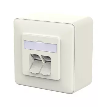 METZ CONNECT Jungtis E-DAT C6A LSA++ 2 Portų AP reinwei