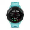 Garmin Forerunner 265 3,3 cm (1,3 inch) AMOLED 46 mm Skaitmeninis 416 x 416 pikselių Liečiamas ekranas Juoda, Mėlyna Wi-Fi GPS (palydovas)