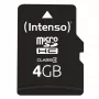 Intenso 4GB MicroSDHC Class 4 atminties kortelė 3403450